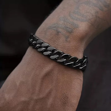 Cuban link armband met lobster clasp