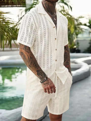 Zomer kledingset met korte mouwen