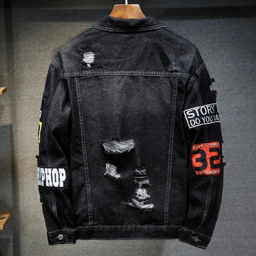 Bramus | Denim cowboy jas voor heren
