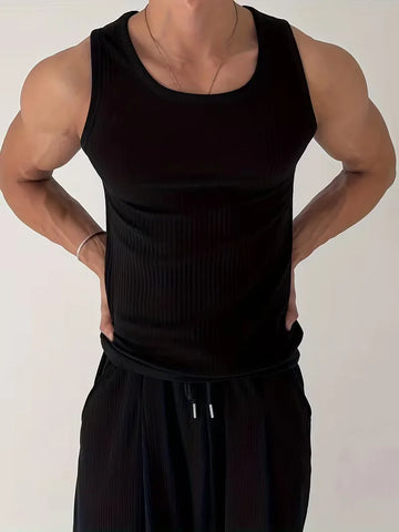 Tanktop heren slim fit