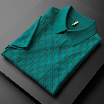 Stijlvol Gebreid Poloshirt voor Heren - Floris