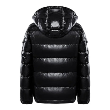 Tommy | Glanzende pufferjack voor heren in de kleur Zwart voor dames in Outdoor stijl ideaal voor de winter