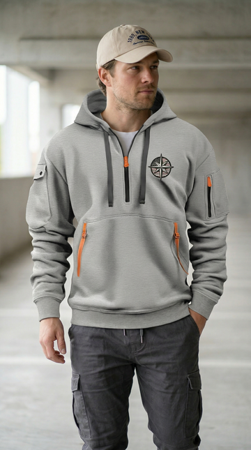 Streetwear in balans met neutrale tinten