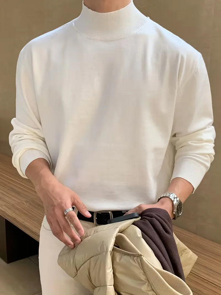 Zwarte turtle neck trui