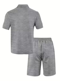 Zomer kledingset met polo en shorts