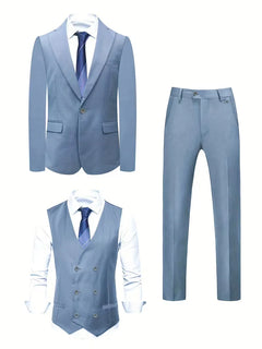 Drie-delig pak slim fit