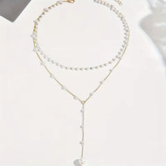 Ketting met faux parels