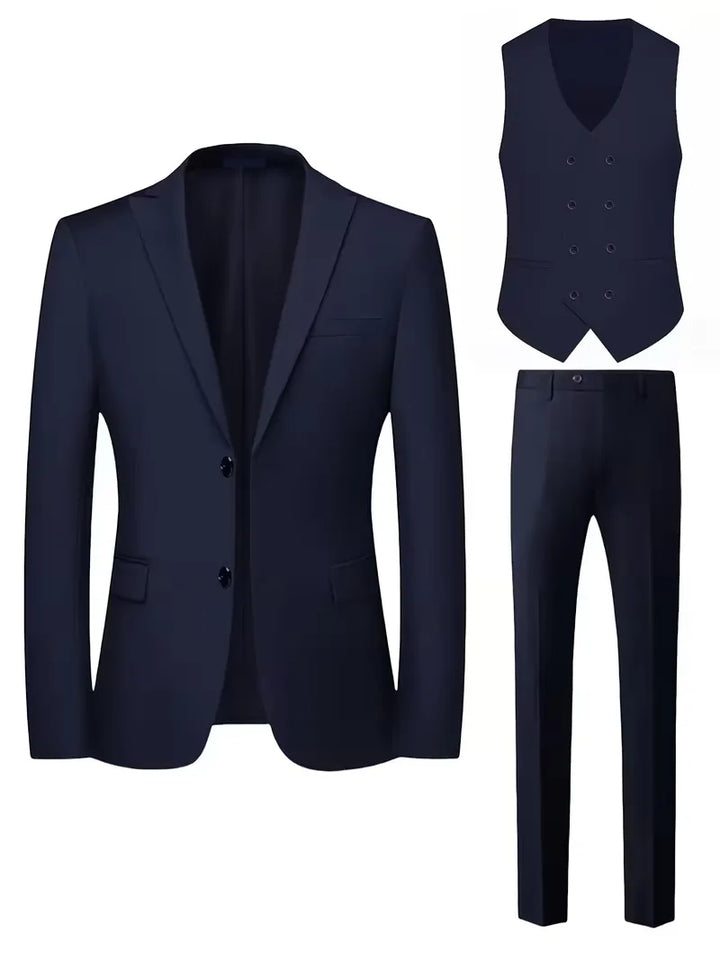 Drie-delig pak met slim fit