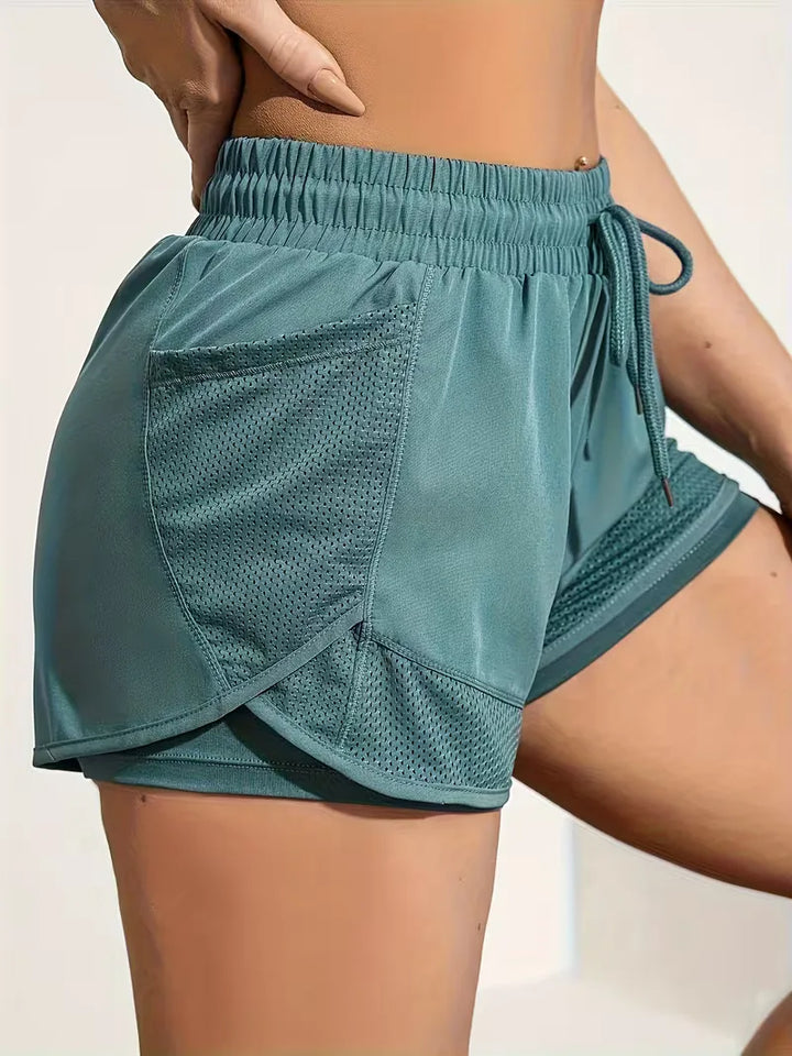 Korte broek met elastiek