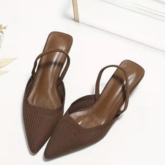 Hak met flare heel