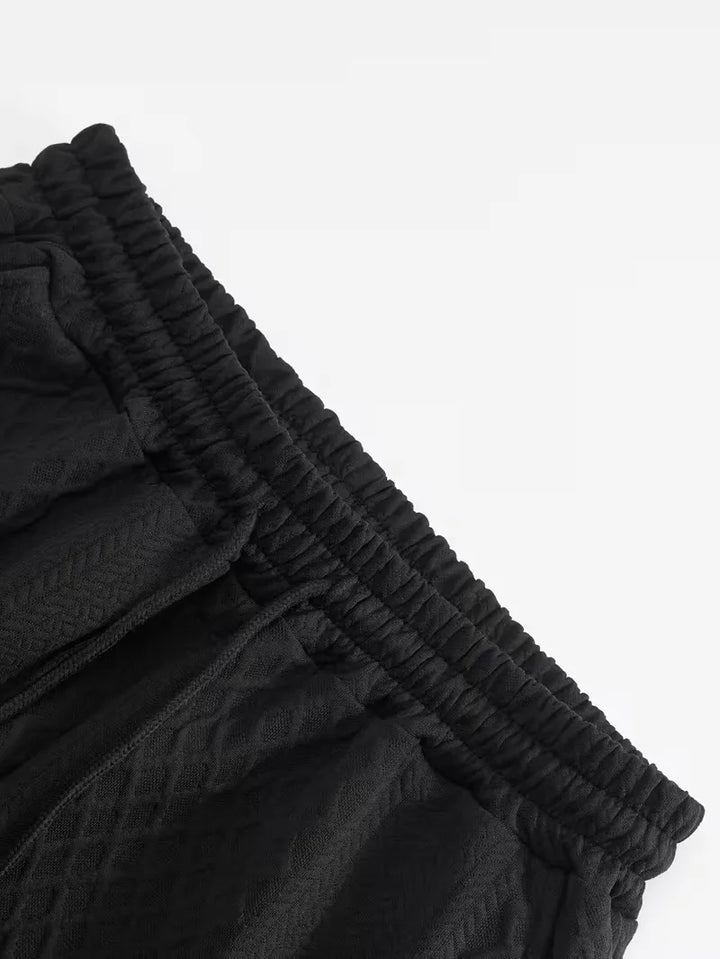 Lounge set met polo en broek