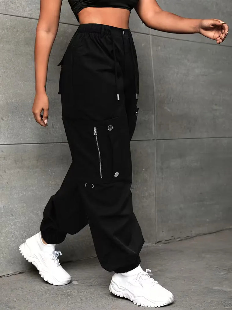 Cargo broek met wijde fit
