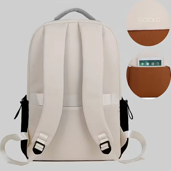 Twee-tone rugzak met verstelbare straps