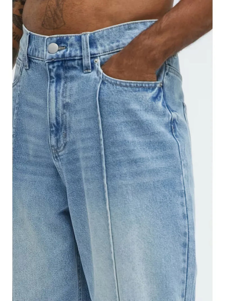 Loose fit jeans met vijf-pocket styling