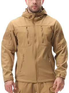 Parka met fleece voering