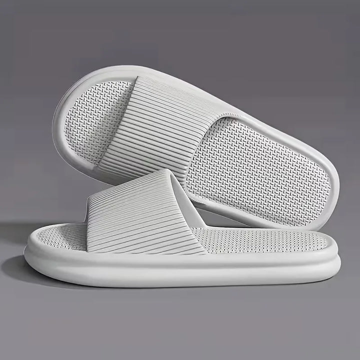 Badslippers met dikke zool