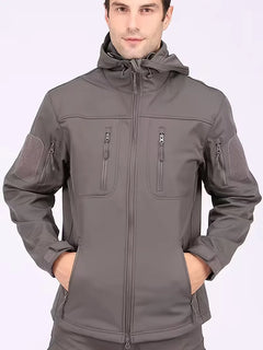 Parka met fleece voering