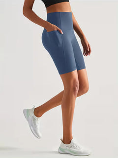 Sportshort met hoge taille