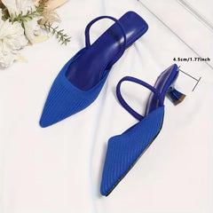 Hak met flare heel