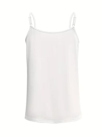 kanten tanktop met V-neck