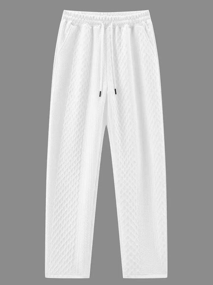 Lounge set met polo en broek