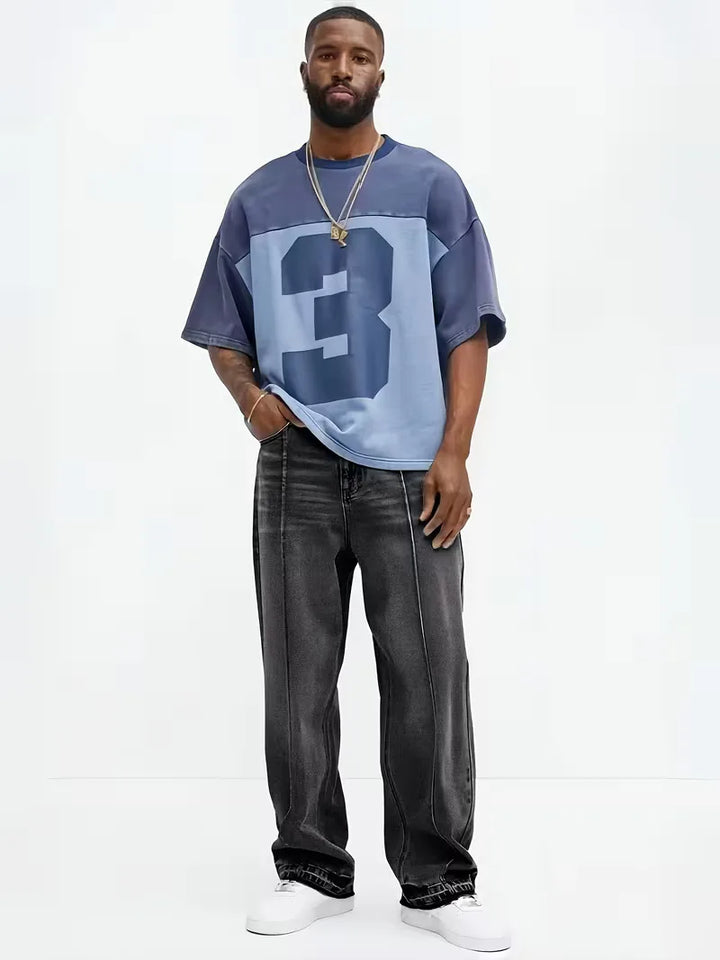 Loose fit jeans met vijf-pocket styling