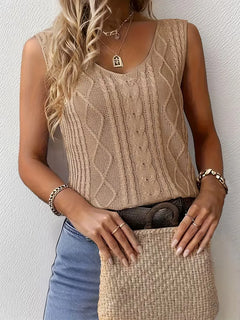 Tanktop met V-hals