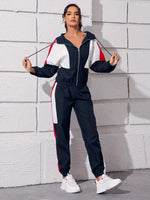 Lounge set met capuchon