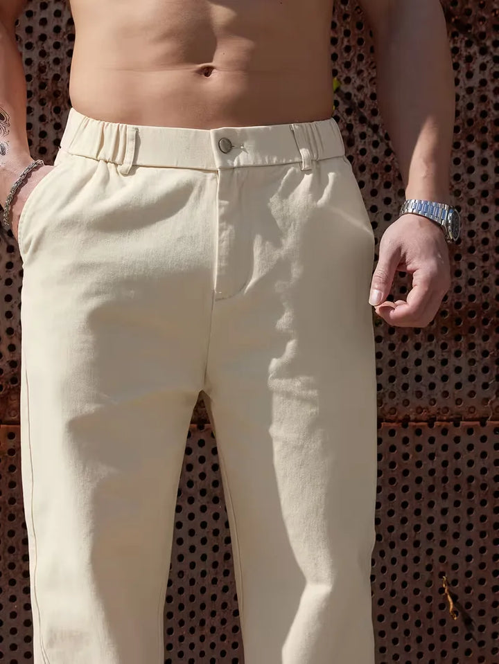 Pantalons met elastische band