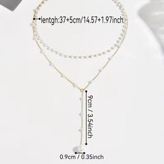 Ketting met faux parels