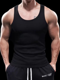 Tanktop slim fit ribbed