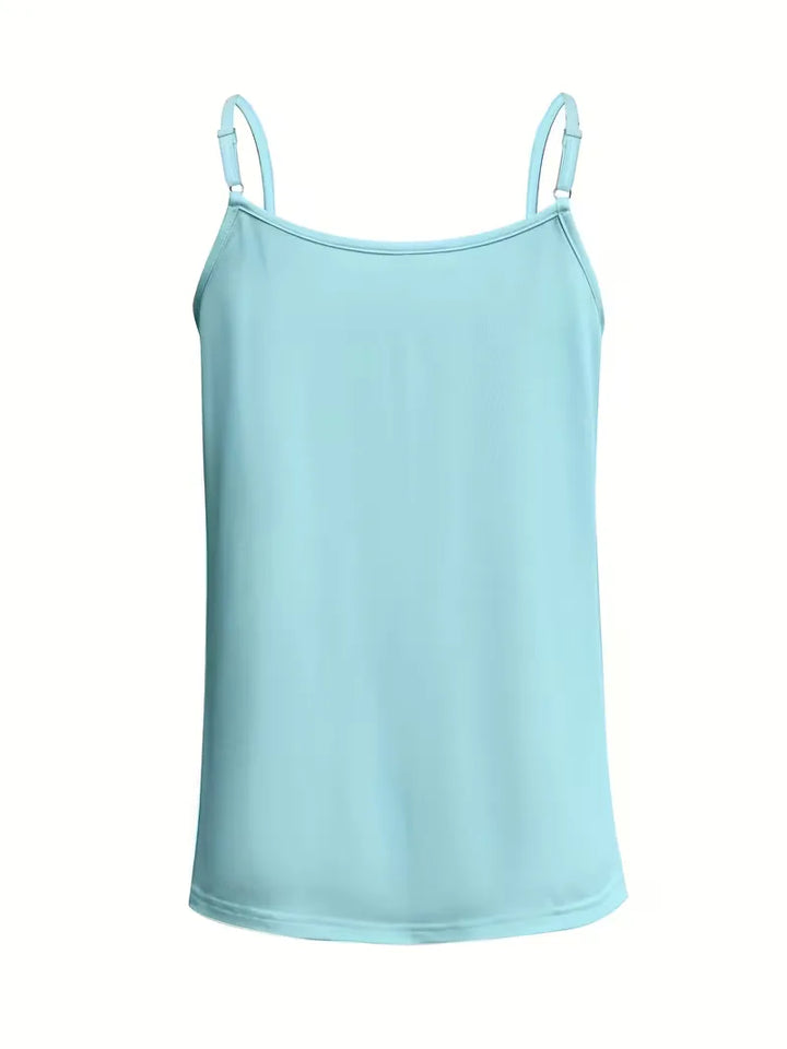 kanten tanktop met V-neck