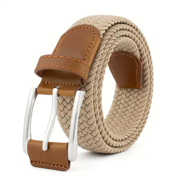 Gevlochten casual riem