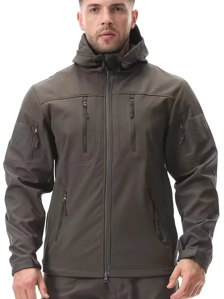 Parka met fleece voering