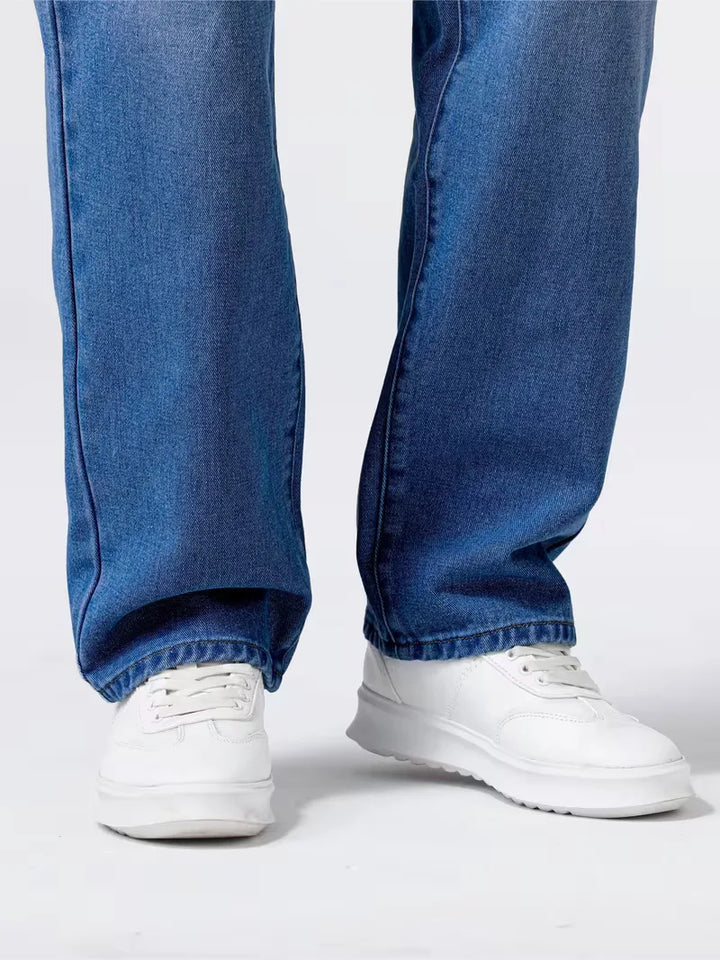 Loose fit jeans met vijf-pocket design