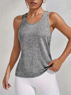 Sporttop met racerback en mesh