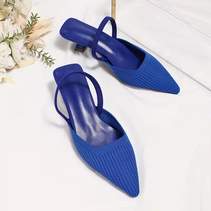 Hak met flare heel