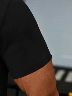 Shirt met mandarin kraag