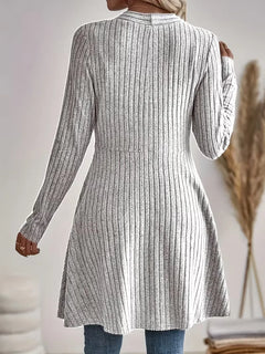 Zwarte cardigan met V-hals