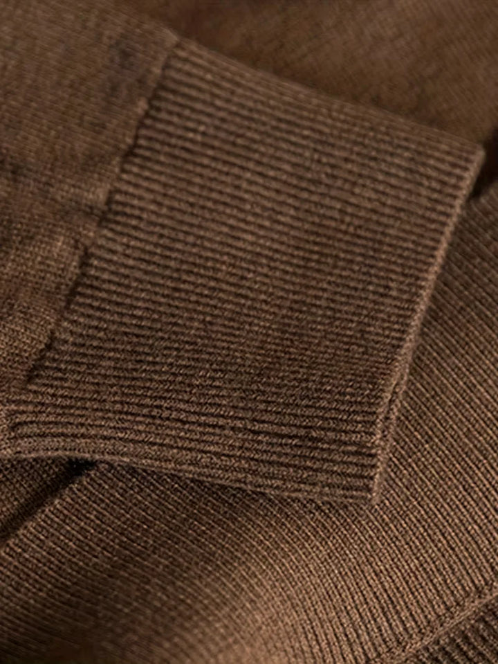 Zwarte turtle neck trui
