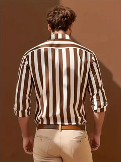 Slim fit casual overhemd