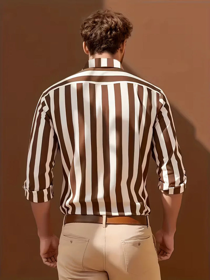 Slim fit casual overhemd