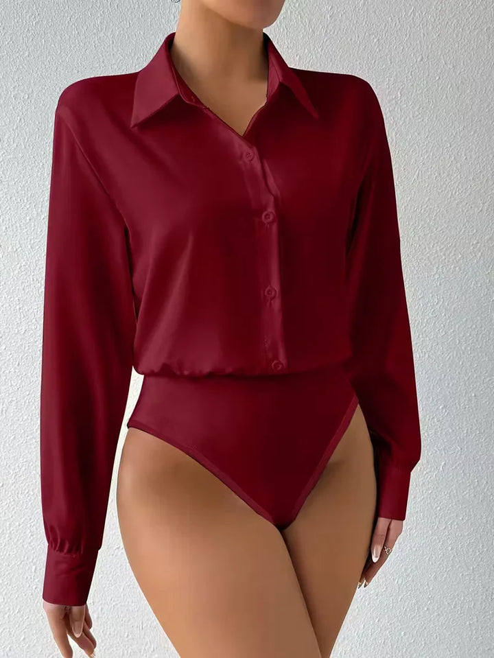 Bodysuit met lange mouwen