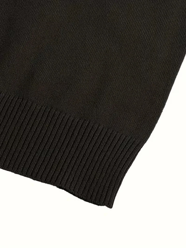 Zwarte turtle neck trui