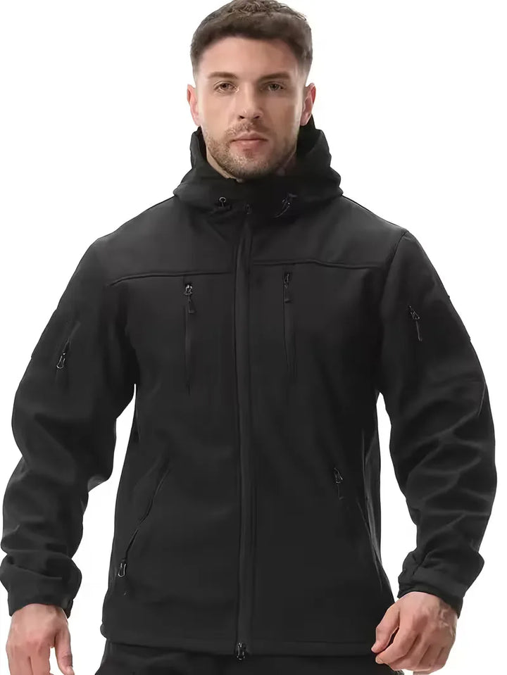 Parka met fleece voering
