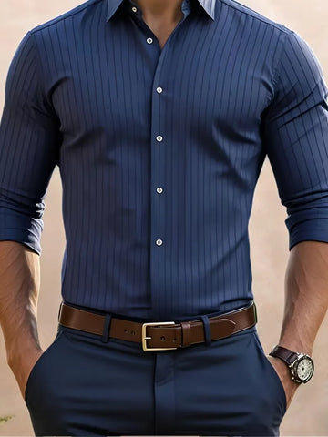 Slim fit nette overhemd