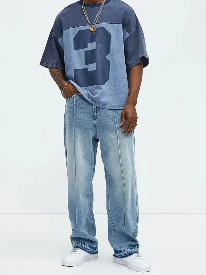 Loose fit jeans met vijf-pocket styling