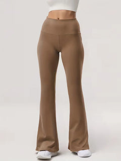 Flared broek met hoge taille