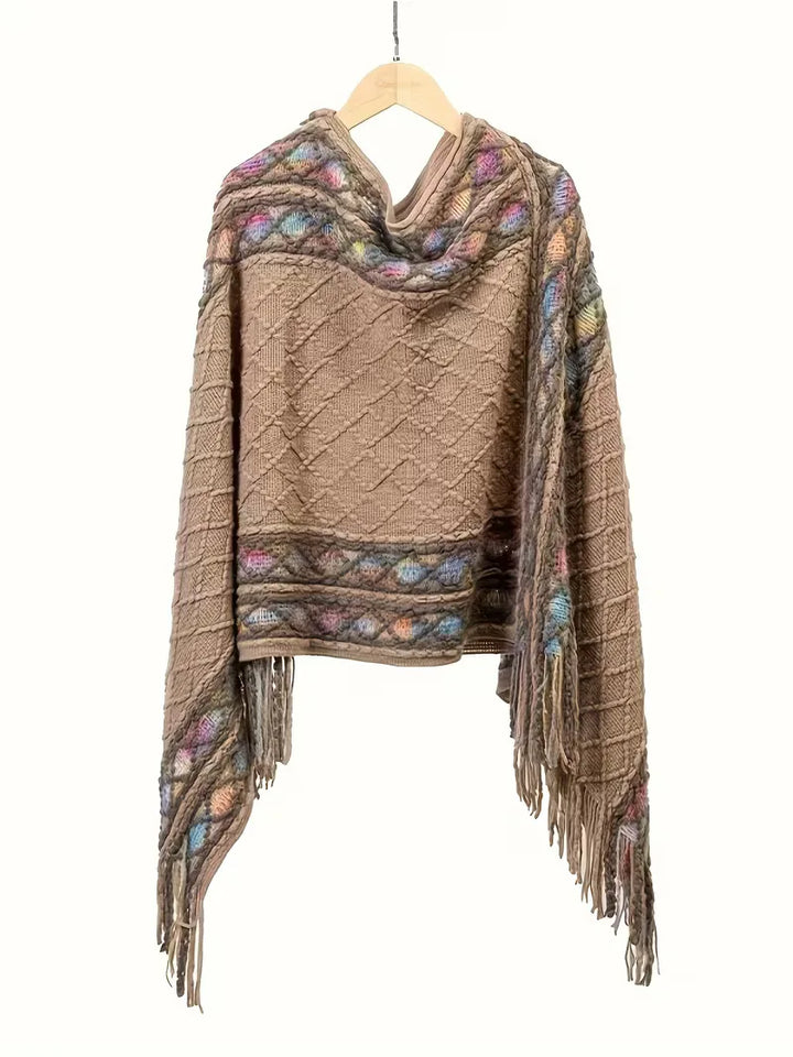 Oversized trui met V-hals