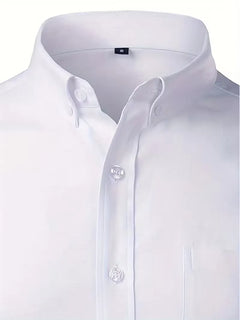 Casual overhemd met mandarin collar